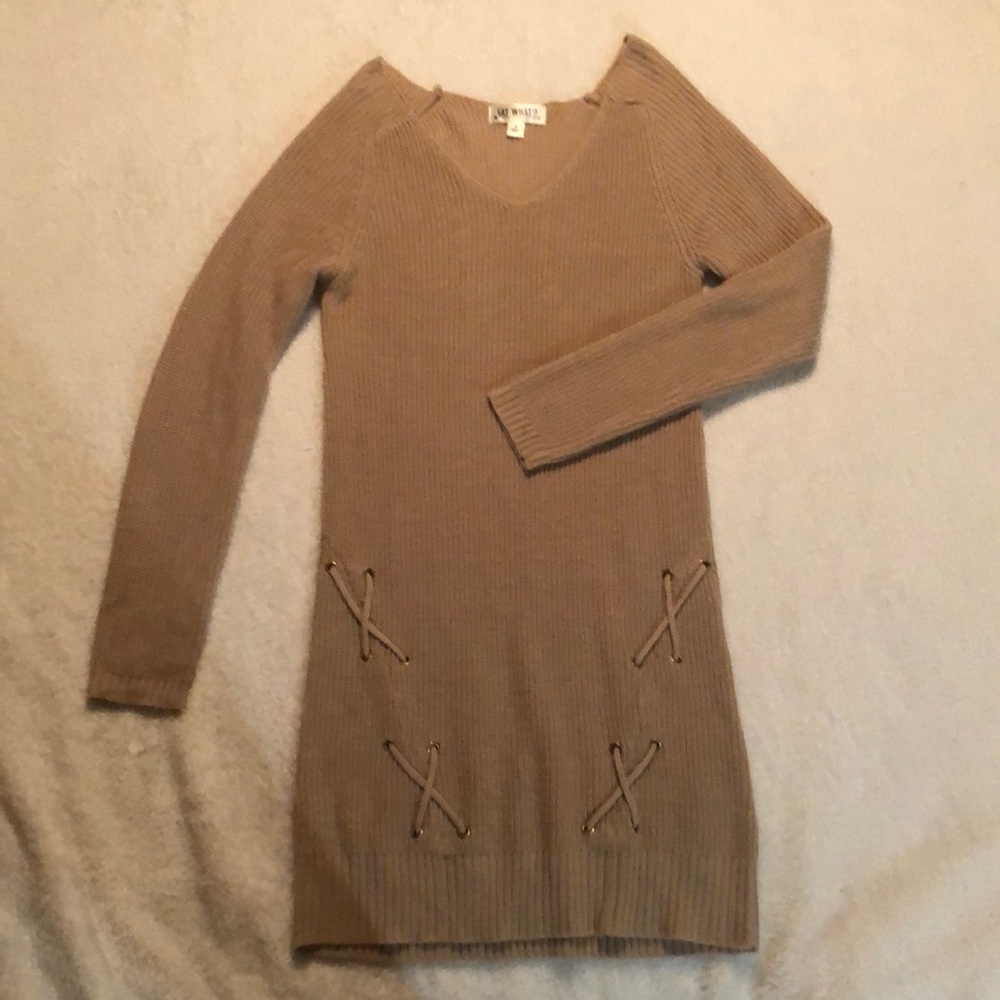 Sweater dress